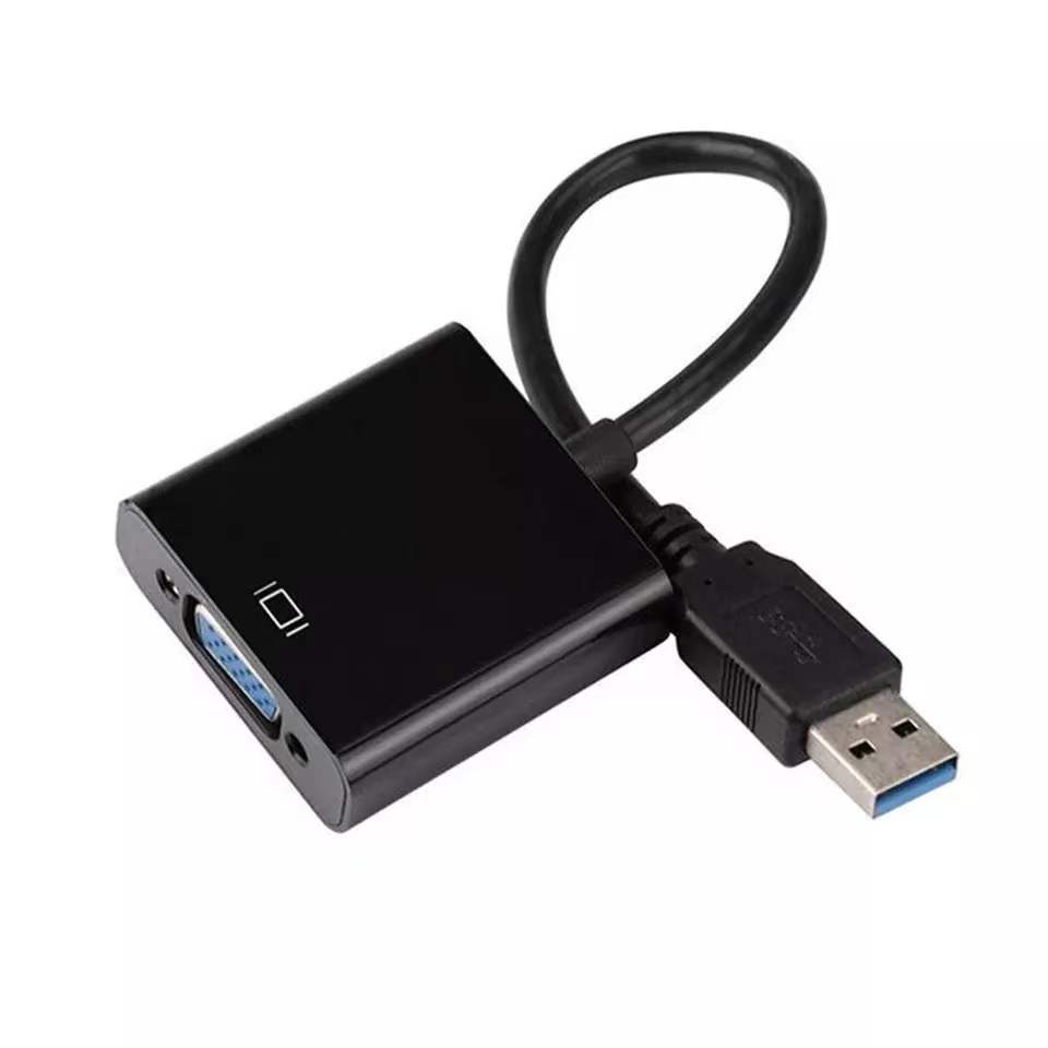 Transfronterizo USB a HDMI cable adaptador usb3.0 a VGA HD cable adaptador 1080p Proyección de audio y salida de vídeo