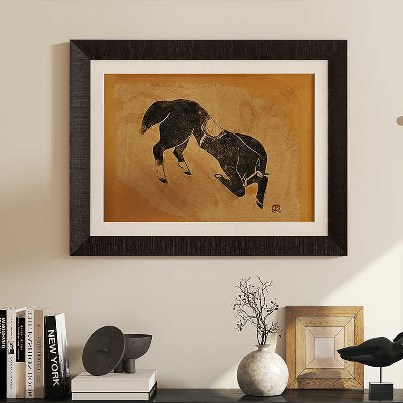 Modern Minimalist Solid Wood Framed Picture Display Frame, Empty Frame for Wall Hanging, Creative Vintage High-End Oil Painting Frame Modern Minimalist Solid Wood Framed Picture Display Frame, Empty Frame for Wall Hanging, Creative Vintage High-End Oil Painting Frame