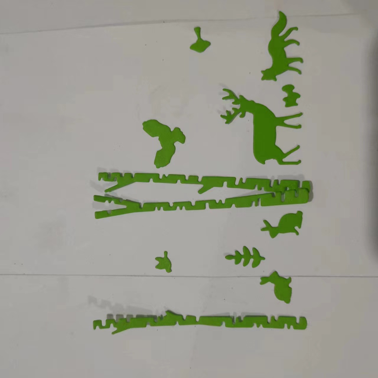 스크랩북 DIY 칼 다이 탄소 강철 칼 다이 어린이 DIY 엠보싱 칼 다이 커팅 템플릿 숲 동물 칼 다이
