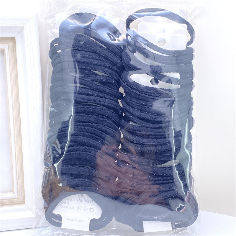 Recomendar 5 tarjetas Diamond Ball Pearl banda de goma cuentas de oro banda para el cabello cuerda para el cabello dos yuanes tienda accesorios para el cabello accesorios para la cabeza SUMINISTRO DE puesto