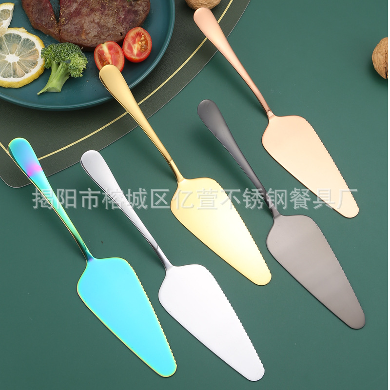Juego de Cuchillo y Pala para Pastel de Acero Inoxidable para Fiestas y Bodas