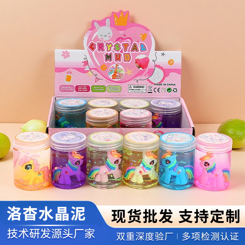 Pegamento espumoso de alto valor, muñeca de anime, juego de barro de cristal, no pegajoso, descompresión de manos, artefacto de curación, barro de juguete al por mayor