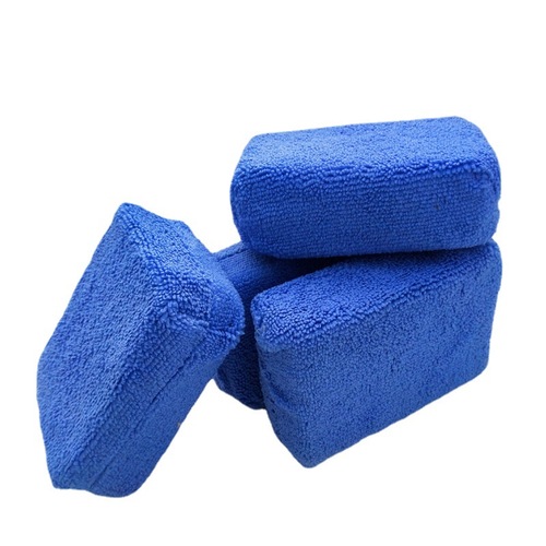 Large car crystal-plated waxing sponge, high-density car washing sponge block, beauty cleaning polishing sponge, car cleaning sponge