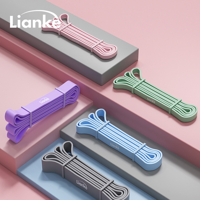 Latex Resistance Band Hip Exercise Resistance Rope Fitness Yoga Stretching Strength Training Elastic Band