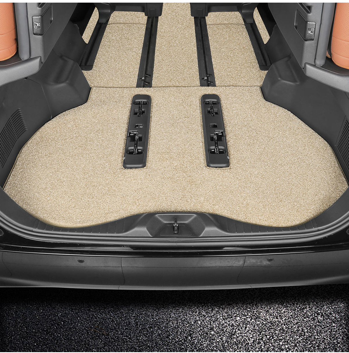 Suitable for 40 Series Alphard and Wilfa, thickened, dirt-resistant, easy-to-clean trunk mat
