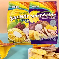 New Banyan Garden Mixed Fruit and Vegetable Crisps 180g Banana Dried Pineapple Mix Office Snacks