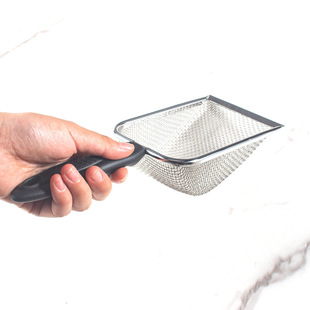Factory wholesale cat excrement shovel pet cat litter shovel filter shovel rutin chicken excrement stainless steel toilet picker pet cleaning shovel