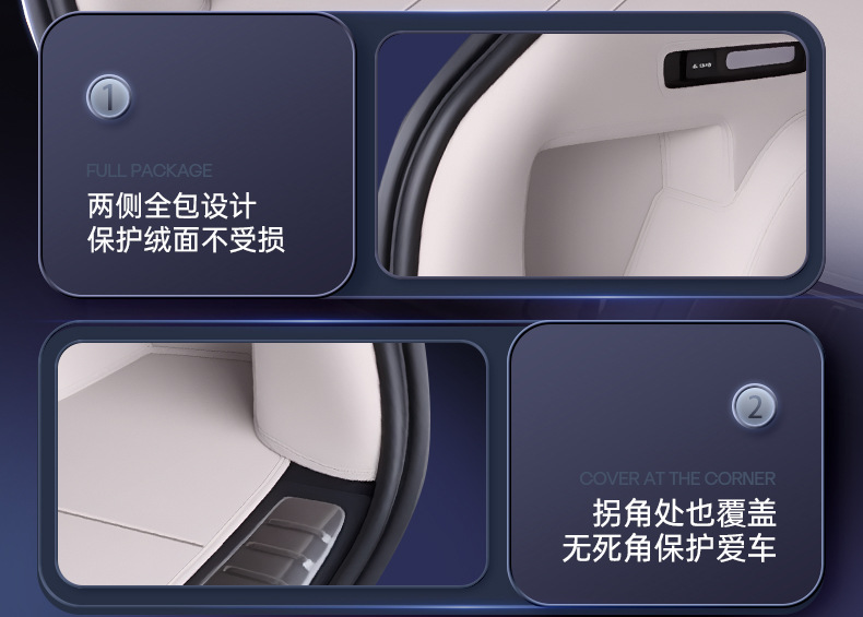 Specially Used for Nio Es6 Trunk Mat, Fully Enclosed Trunk Mat, 2024 Car Interior Modification Decoration Supplies
