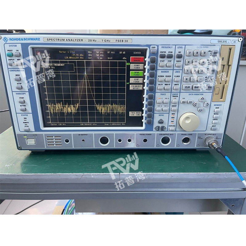 罗德与施瓦茨 20 Hz 至 7 GHz FSEB 30 便携式频谱分析仪