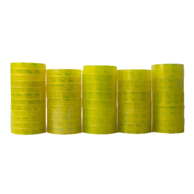 Suministro spot de cinta adhesiva transparente de papelería de oficina material BOPP floral ramo de materiales de embalaje cinta pequeña