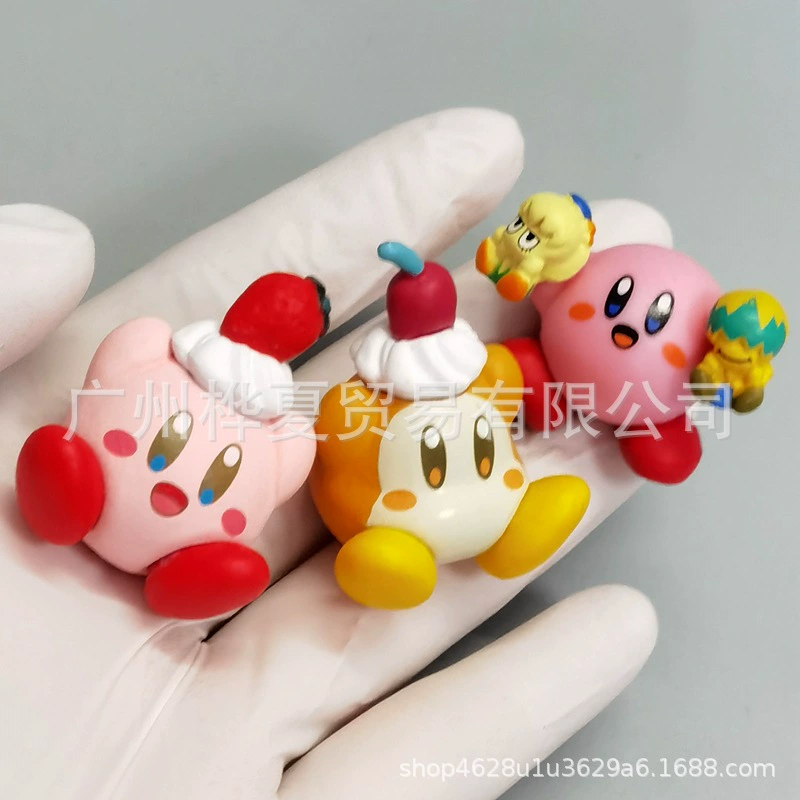 Animation Japanese Version Kirby 30th Anniversary Treasure Delivery Star Doll Ornaments Gacha Ornaments