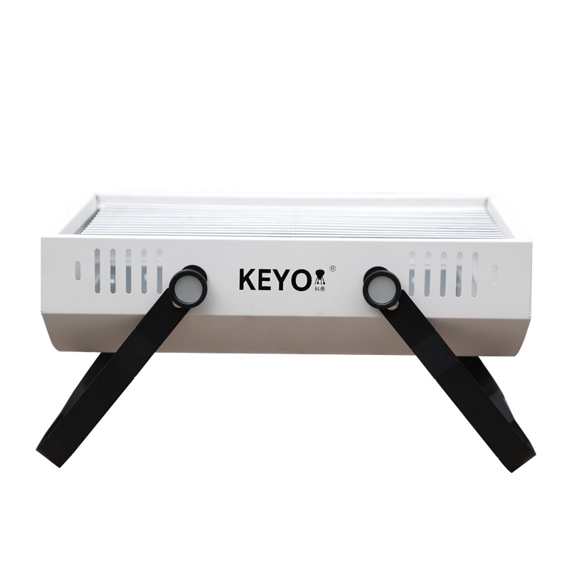 Lugar de marca Instalación gratuita para barbacoa de campamento al aire libre Estufa de barbacoa Parrilla plegable portátil Parrilla al aire libre