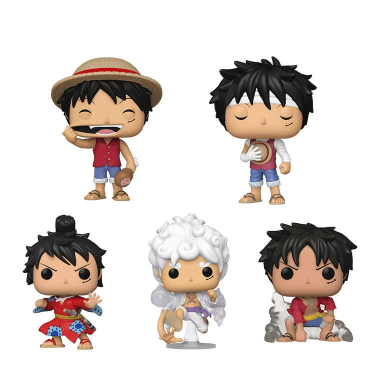 Фанко POP One Piece Пятая скорость Луфи Зоро Большой медведь One Piece Фигура Трендовый игрушечный Украшение Кукла Подарок