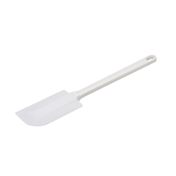 Baking tools large long handle stirring cream scraper rubber White integrated spatula moon cake silicone shovel household