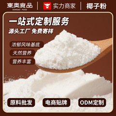 速溶纯椰子粉椰浆粉椰汁粉奶茶店烘焙商用代餐粉原料批发海南特产