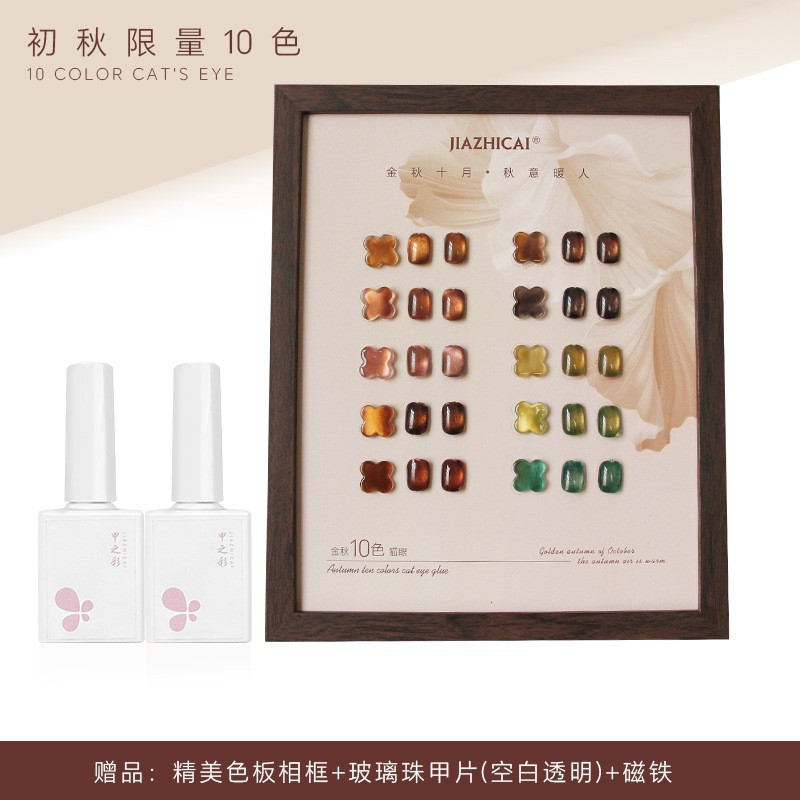 Unidad de manicura de uñas conjunto completo transfronterizo 2026 nuevo 60 colores de color de moda tienda de uñas un conjunto completo de pegamento de color especial