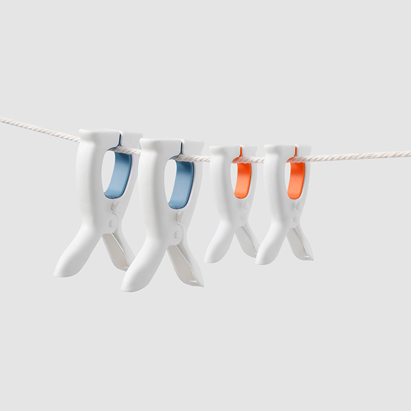 Quilt Drying Clip Household Quilt Bed Sheets Drying Windproof Fixed Clip Wholesale Cute Cartoon Large Plastic Clothespin