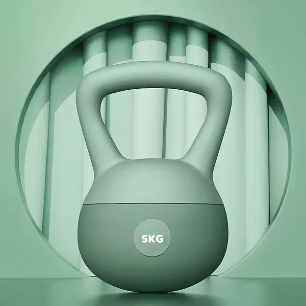 Kangwesi thickened soft leather kettle bell [Green]