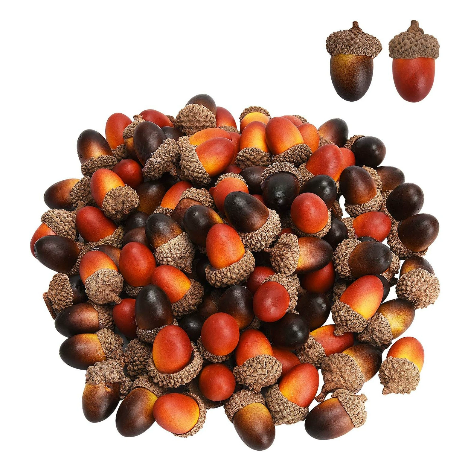 Симулятор желудь поддельный пузырь желудь детский сад DIY Материал ручной работы Аксессуары для съемки Реквизит имитация орехов Рождество