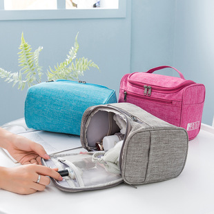 Cross-border Hot-selling Travel Clothes Storage Bag Portable Wash Bag Large Capacity Multi-functional Hook Bag Wash Bag