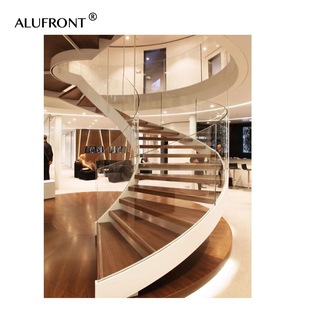 Foshan Factory Custom Stainless Steel Spiral Ladder Handrail