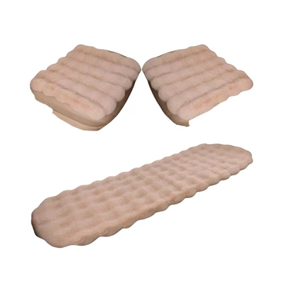 Winter Bubble Velvet Seat Cushion Thickened | Wool pad