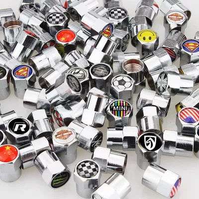 Other Automotive Exterior Supplies: valve cap modification JEEP - remarks-when-ordering-other-car-logos-silver-model