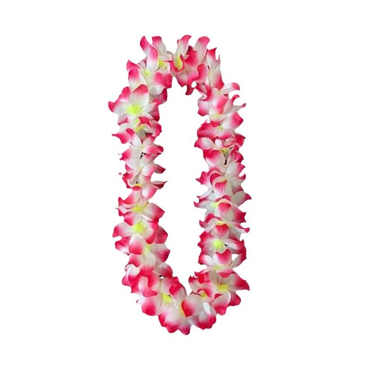 11 cm 30 pares de guirnaldas de cuatro esquinas grandes fiesta de fiesta con cuello, tela de poliéster, pétalos de simulación, guirnalda