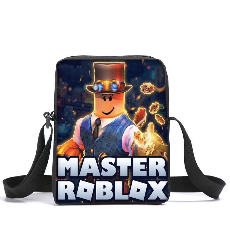 Сумка-планшет Roblox, аксессуар к игре, для учащихся начальных и средних классов, мультяшная унисекс рюкзак-сумка