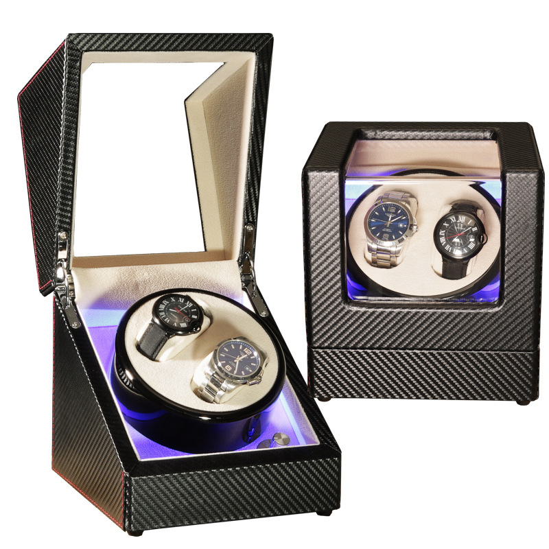 Fuente Reloj de fábrica Shaker hogar automático reloj caja negocio colección hogar mantenimiento artefacto entrega de una sola pieza