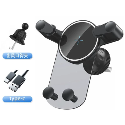 Holder 15W Fast Charging Air | Car phone holder - transparent-version-15w-fast-charging