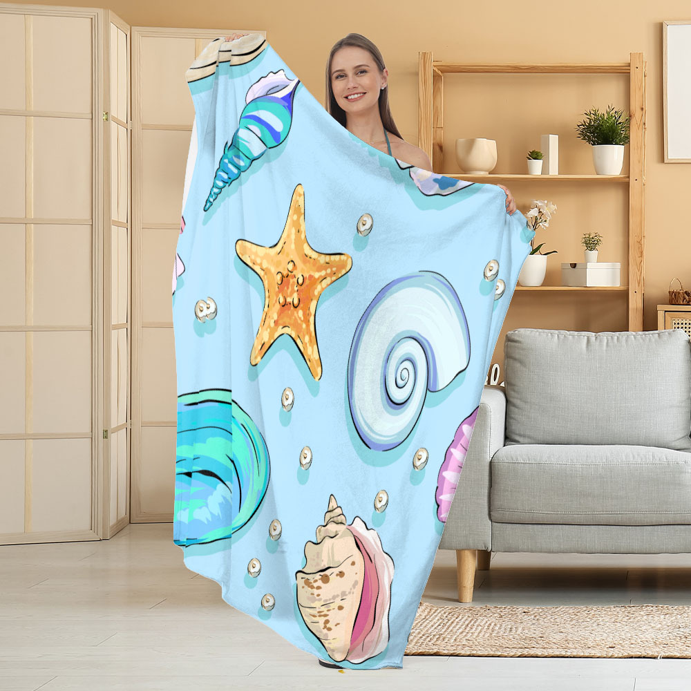 Manta de Franela Festiva con Estampado Navideño, Manta para Siesta, Manta para Aire Acondicionado, Manta Gruesa para Sofá, Manta para Dormitorio