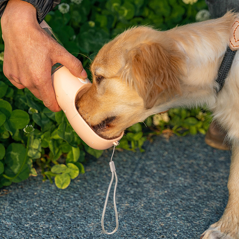 Suministros para mascotas transfronterizos perro taza de agua al aire libre Dispositivo de consumo de agua gato portátil taza de comida para caminar perro taza portátil
