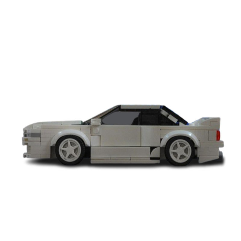 Racing Car Small Particle Building Block Educational Toy Model_voghion.com