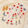 2021 Christmas series resin Acrylic board Halloween series Ear Studs Earrings festival party Earrings