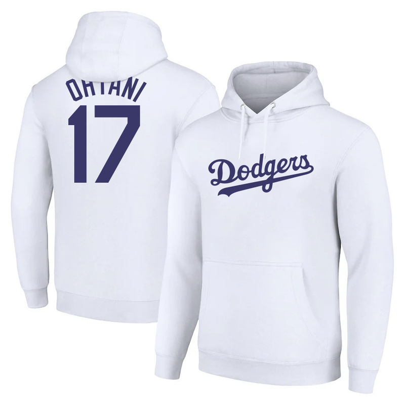 Foreign Trade Spring Hoodie Mlb Dodgers Shohei Ohtani Sweatshirt Men's Cross-Border Outdoor Sports Top Support