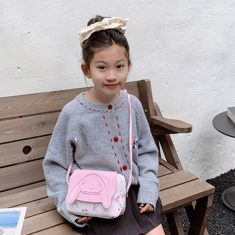 Bolsos infantiles lindos bolsos de hombro de niña nueva moda de dibujos animados bolsos de bebé princesa bolsos