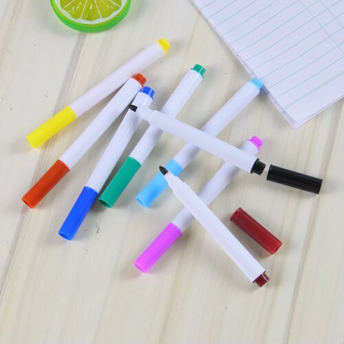 Colorful whiteboard markers creative children student calligraphy and doodle painting pens erasable water-based markers wholesale