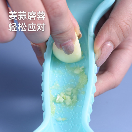 Wholesale creative double-head grater stainless steel paring knife home kitchen multi-functional fruit grater ginger garlic grater
