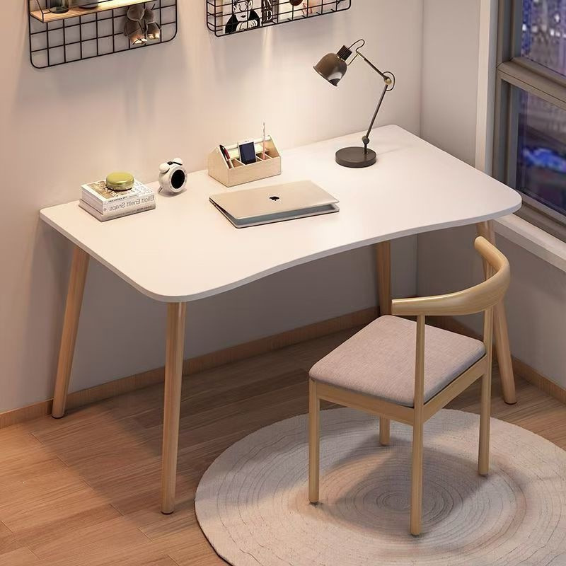 Simple Computer Desk for Girls' Bedroom, Student Home Study Desk, Small Apartment Rental House Work Desk, Office Desk Simple Computer Desk for Girls' Bedroom, Student Home Study Desk, Small Apartment Rental House Work Desk, Office Desk