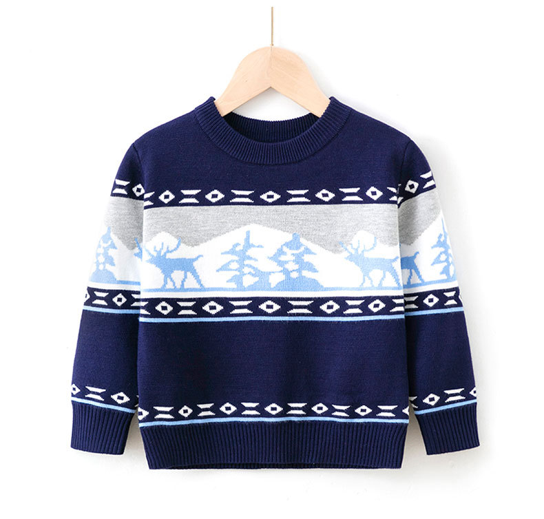Fashion Elk Knit Hoodies & Sweaters display picture 3