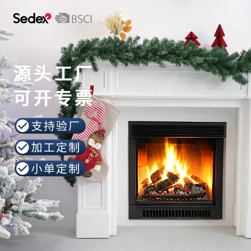 クリスマス籐 2.7m 暗号化されたクリスマス装飾壁掛けドア吊りシミュレーション籐 diy 裸籐カスタマイズ|undefined