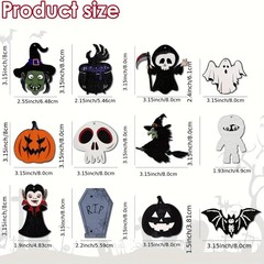 クロスボーダークリエイティブ木製工芸品ホリデーパーティーデコレーションペンダント吸血鬼、幽霊、魔女、ミイラ