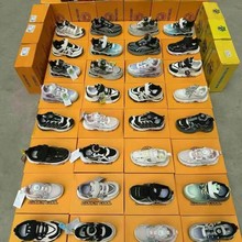 儿童鞋子2025春季新款运动鞋男童老爹鞋中大女童旋转扣透气网鞋潮