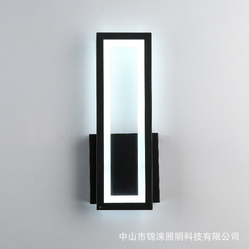 Led Corridor Aisle Entrance Light New Nordic Style Staircase Balcony Bedroom Bedside Hotel Living Room Background Wall Light