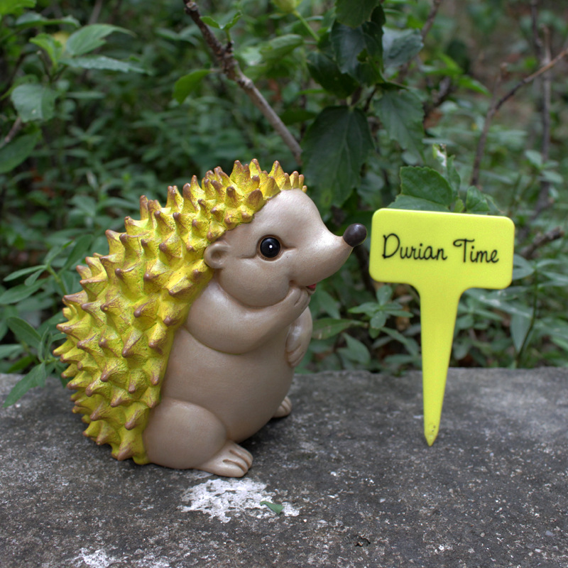  new creative simulation fruit durian decoration resin decoration crafts simulation hedgehog durian decoration
