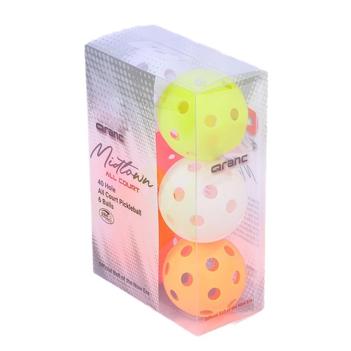 40-hole rotational molding welded hole ball, hole ball size pickleball, suitable for multi-color indoor and outdoor balls