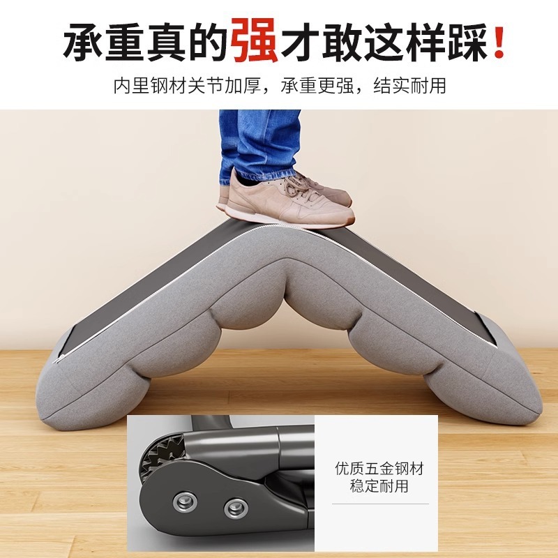 ♔♔懒人沙发榻榻米单人卧室飘窗床上宿舍折叠靠背可睡可躺小沙发|undefined