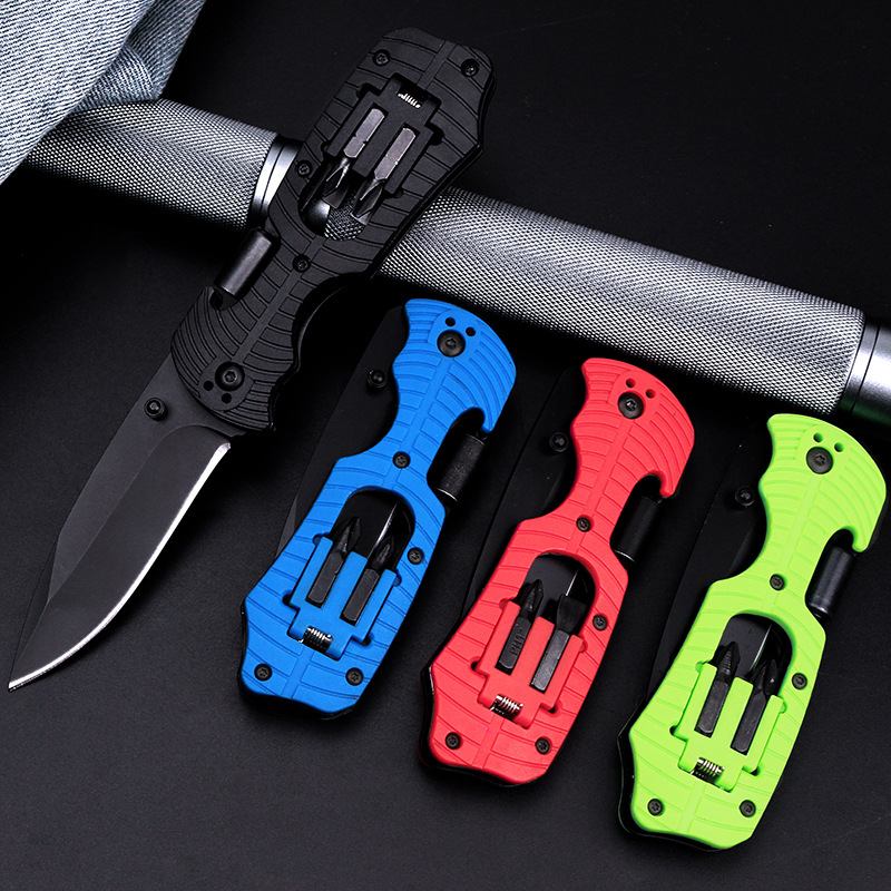 户外迷你多功能折叠刀便携工具家用维修野营应急折刀