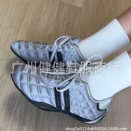 广州健健鞋服阿迪灰色赛车跑鞋高配版本男女运动鞋复古休闲鞋